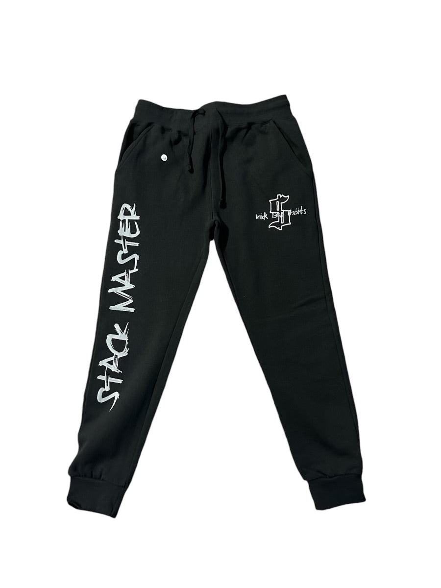 Black Gray/White “Kick Bad Habits” Jogging Suit